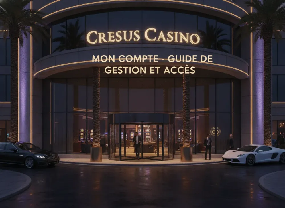 Cresus casino mon compte - Guide de gestion et accès