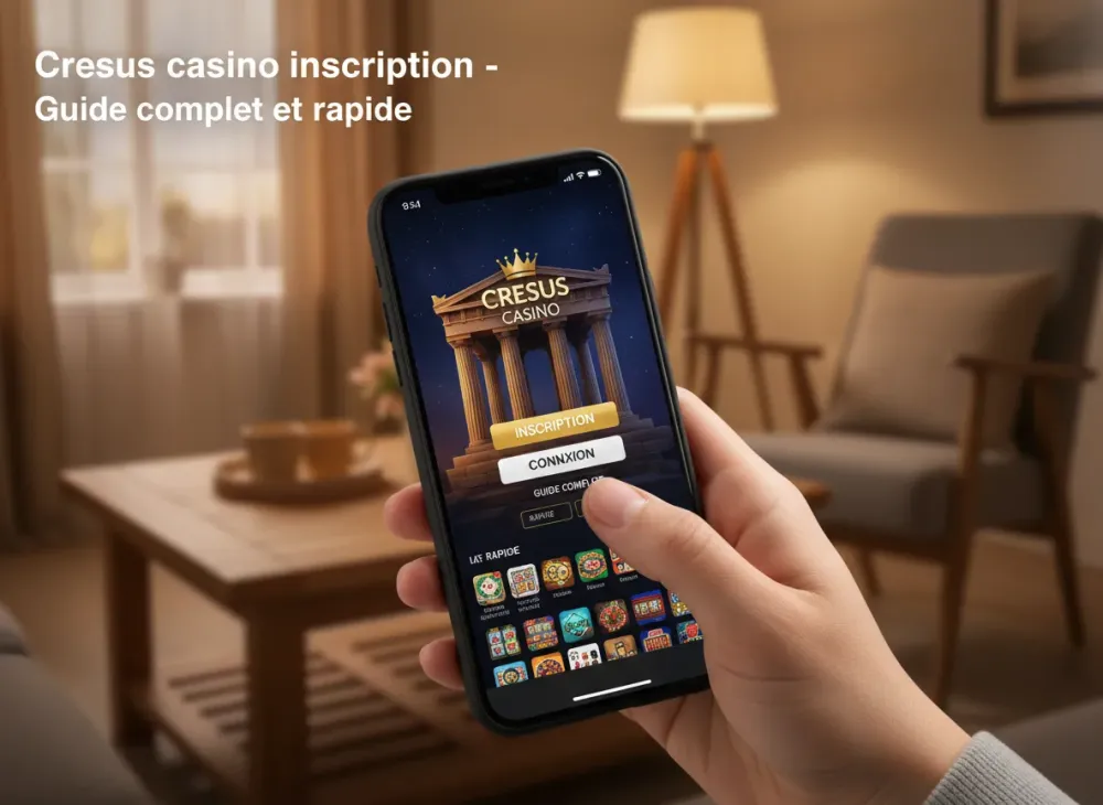 Cresus casino inscription - Guide complet et rapide